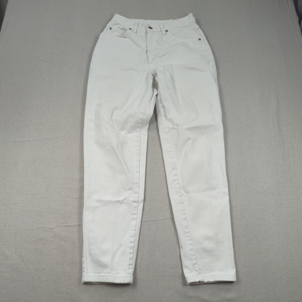 Vintage Levis Jeans Womens‎ 9 White Native Blue Mom Made in USA 90s